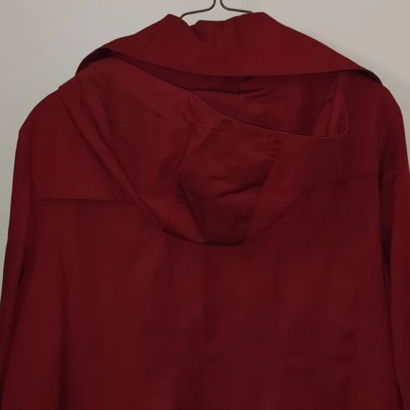 Michael Kors Red Trench Coat - Picture 6 of 8